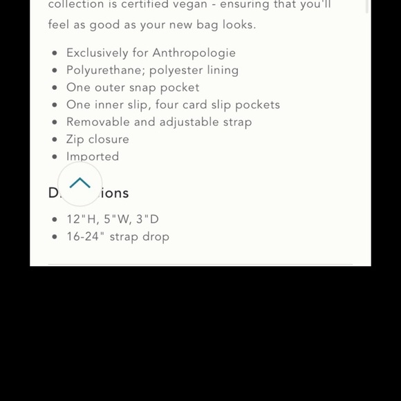 NWT liberty crossbody bag - Picture 6 of 7